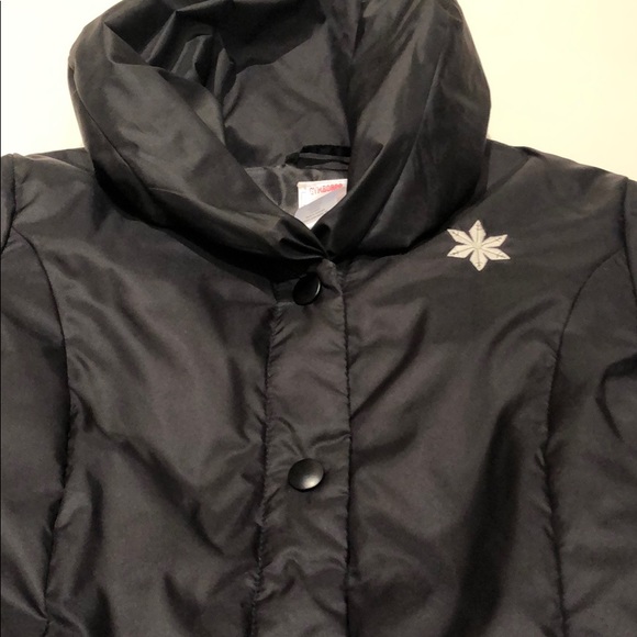 Gymboree girls black jacket with snowflake(new) - Picture 6 of 6